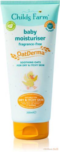 Childs Farm OatDerma Baby természetes parfümmentes testápoló tej 200 ml