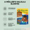 Möller’s Omega-3 halacska gumivitamin kóla íz 36 db